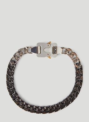 1017 ALYX 9SM Two-Tone Signature Buckle Necklace