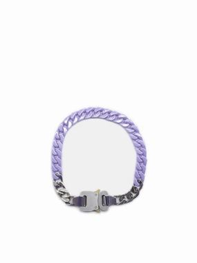 1017 ALYX 9SM Two-Tone Signature Buckle Necklace