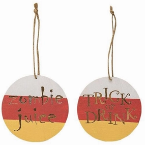 *2/Set Trick or Drink Ornaments