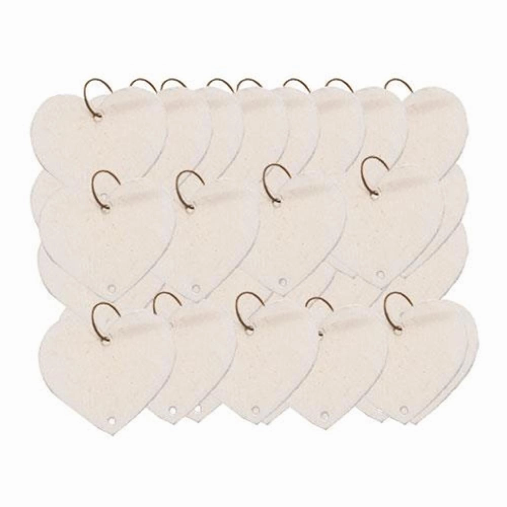 *48/Pkg Replacement Heart Calendar Tags