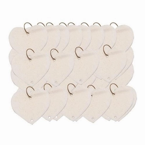 *48/Pkg Replacement Heart Calendar Tags