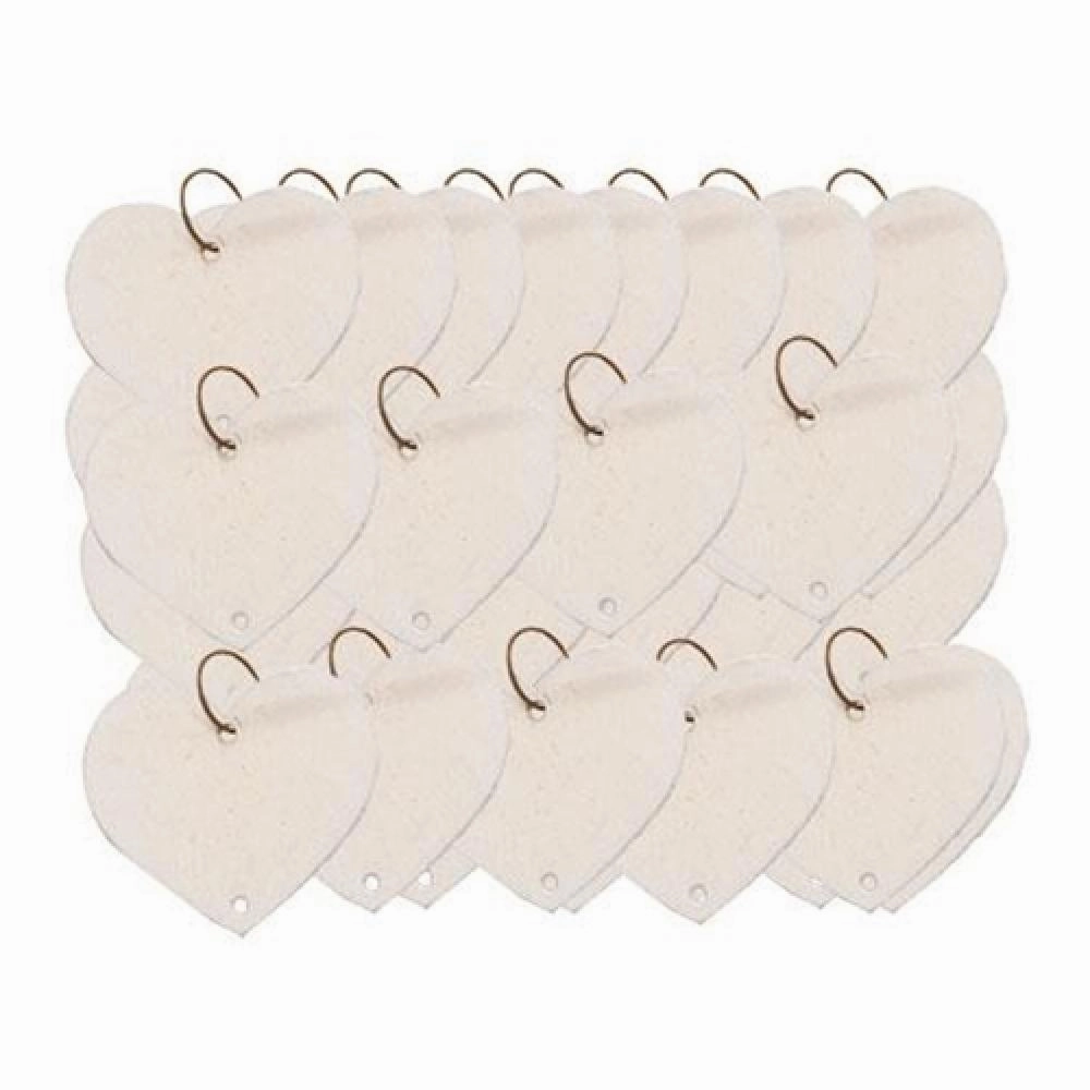 *48/Pkg Replacement Heart Calendar Tags