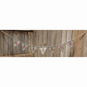*Believe Pennant Garland 45"