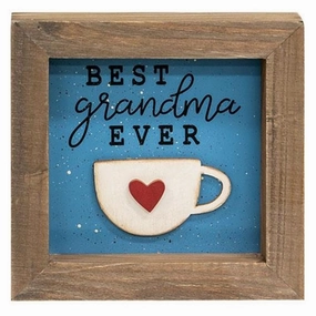 *Best Grandma Ever Shadowbox Frame