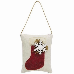 *Christmas Stocking Pillow Ornament