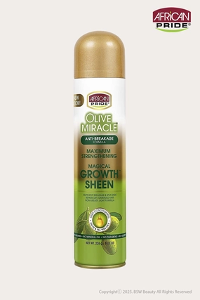 AFRICAN PRIDE OLIVE MIRACLE MAGICAL GROW SHEEN 8oz