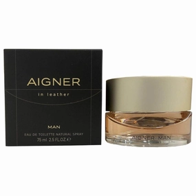 Aigner in Leather by Etienne Aigner cologne for men EDT 2.5 oz New In Box
