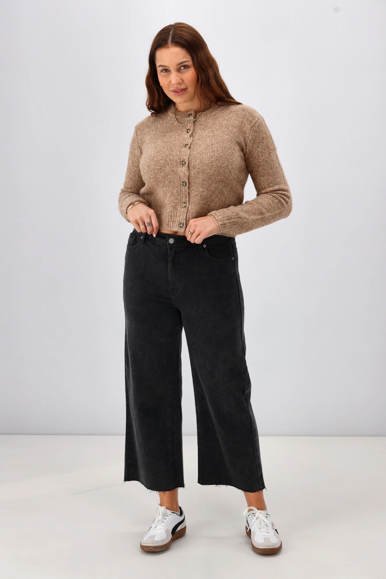All About Eve Charlie High Rise Leg Washed Black