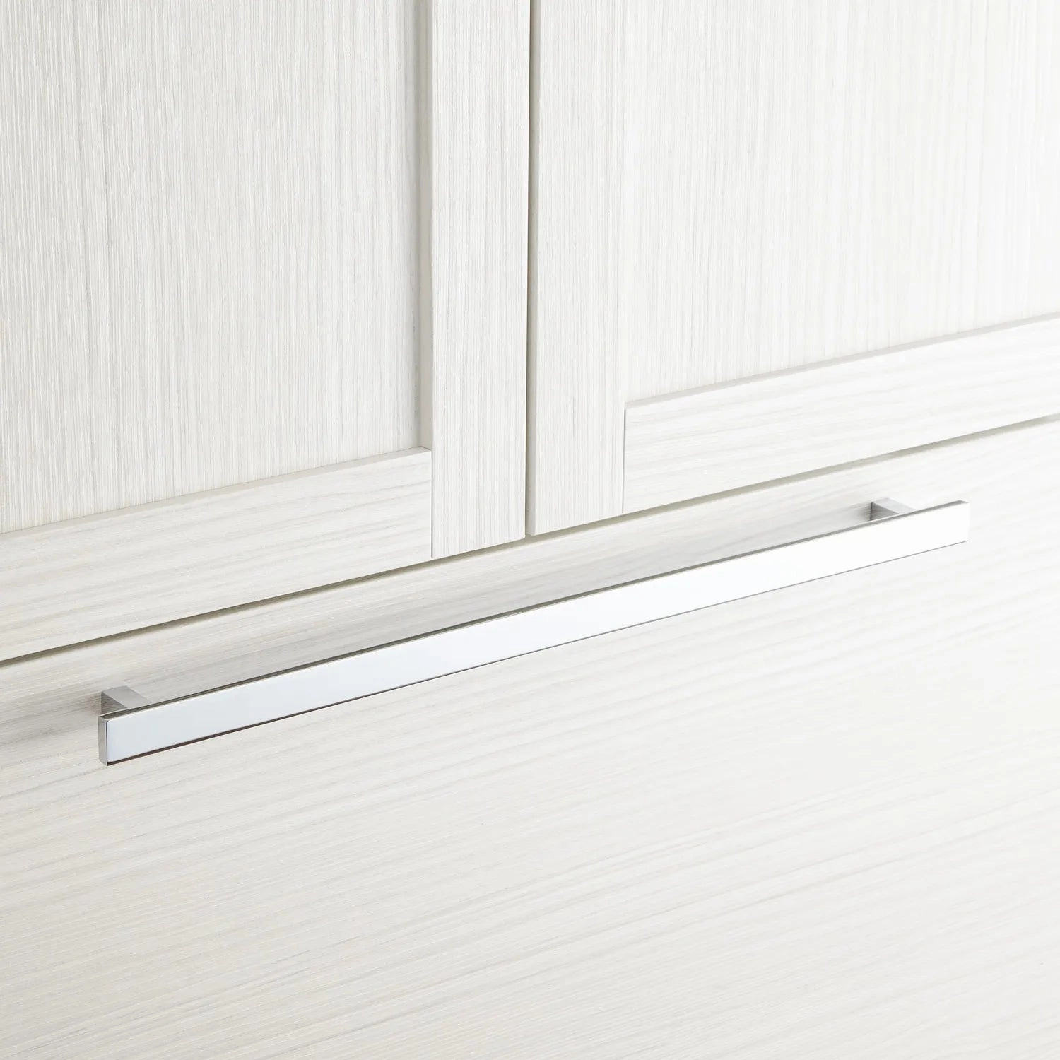 Alno D985-18-PC Cube Modern Appliance Pull, Polished Chrome