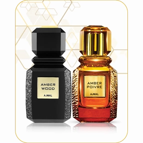 Amber Wood and Amber Poivre by Ajmal Perfume EDP