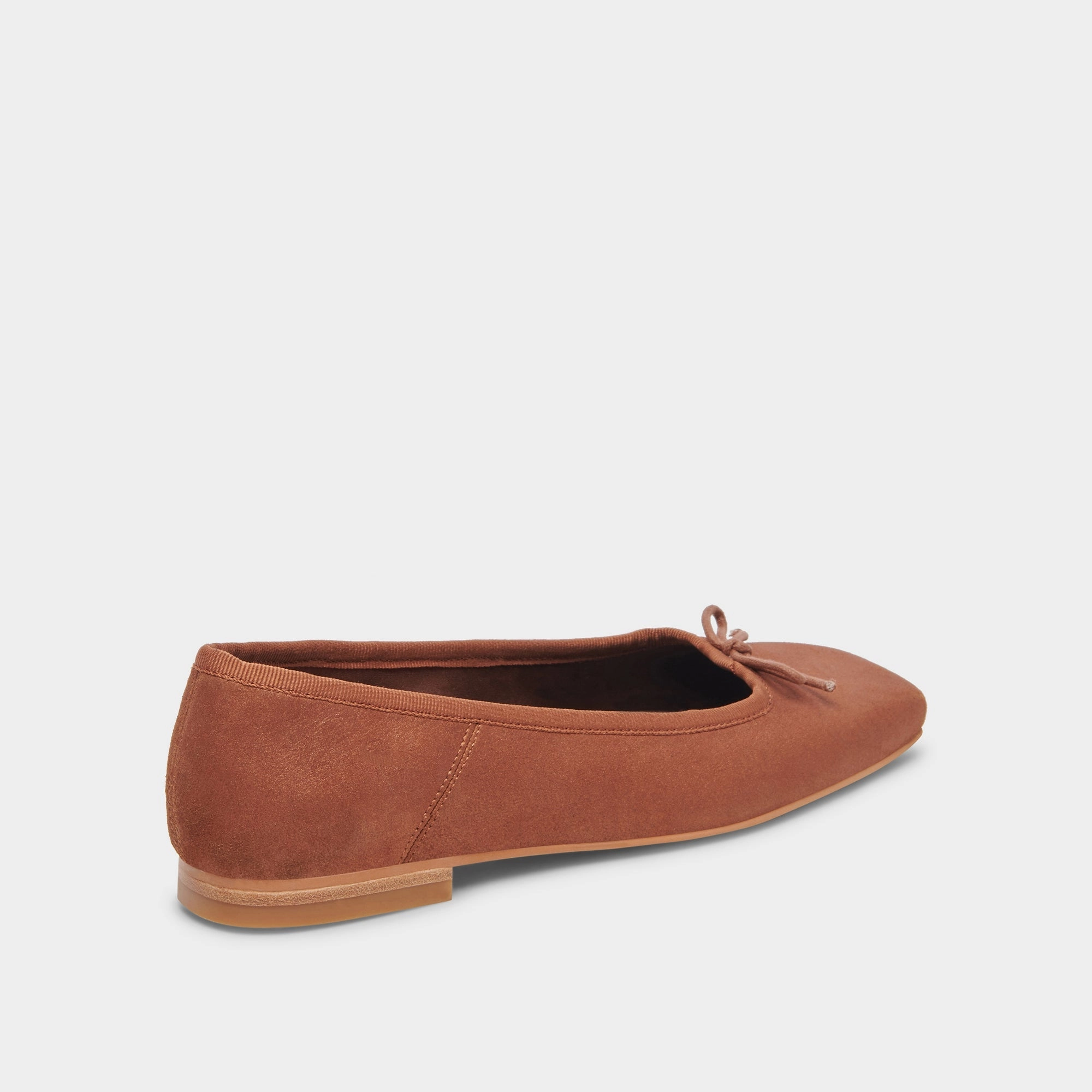 ANISA BALLET FLATS COPPER METALLIC SUEDE - re:vita
