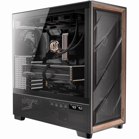 Antec FLUX Pro Flow Luxury Full-Tower E-ATX Case Black w/6 x PWM Fans