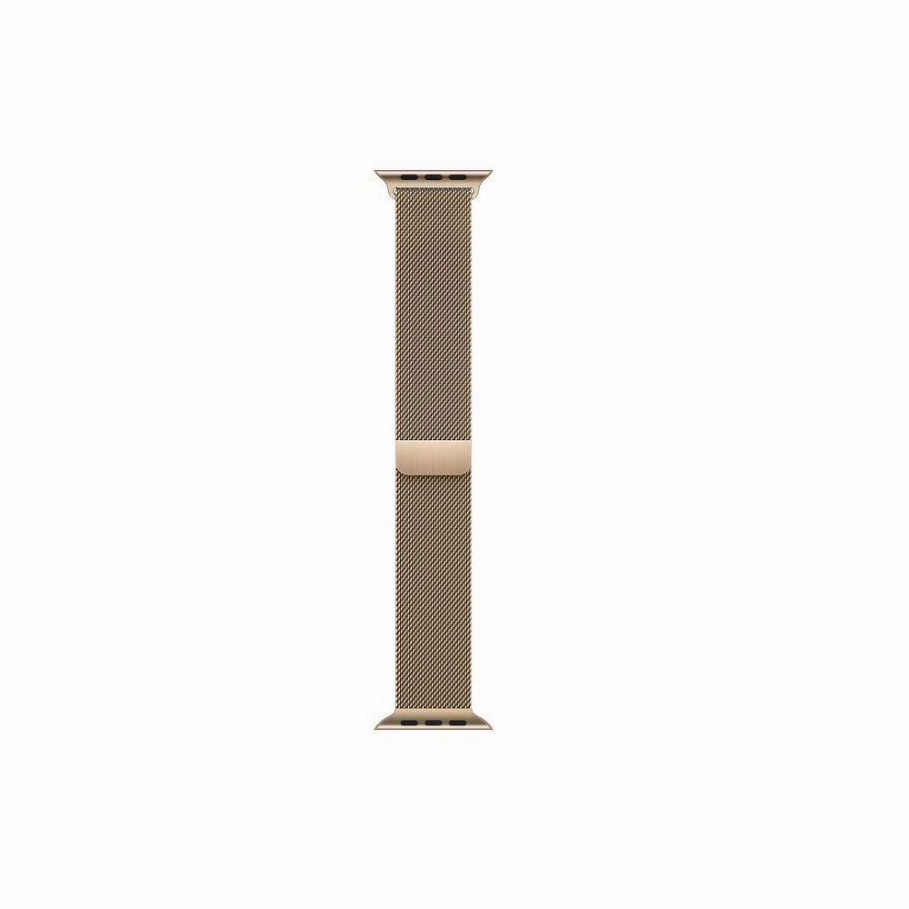 Apple ML763AM/A Watch 45mm Milanese Loop - Fully Magnetic, Stainless Steel, Gold