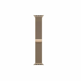 Apple ML763AM/A Watch 45mm Milanese Loop - Fully Magnetic, Stainless Steel, Gold