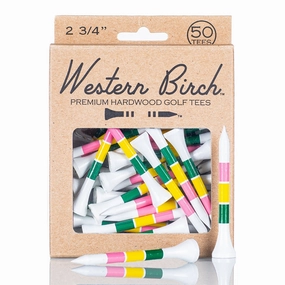 April Bloom Striped Golf Tee