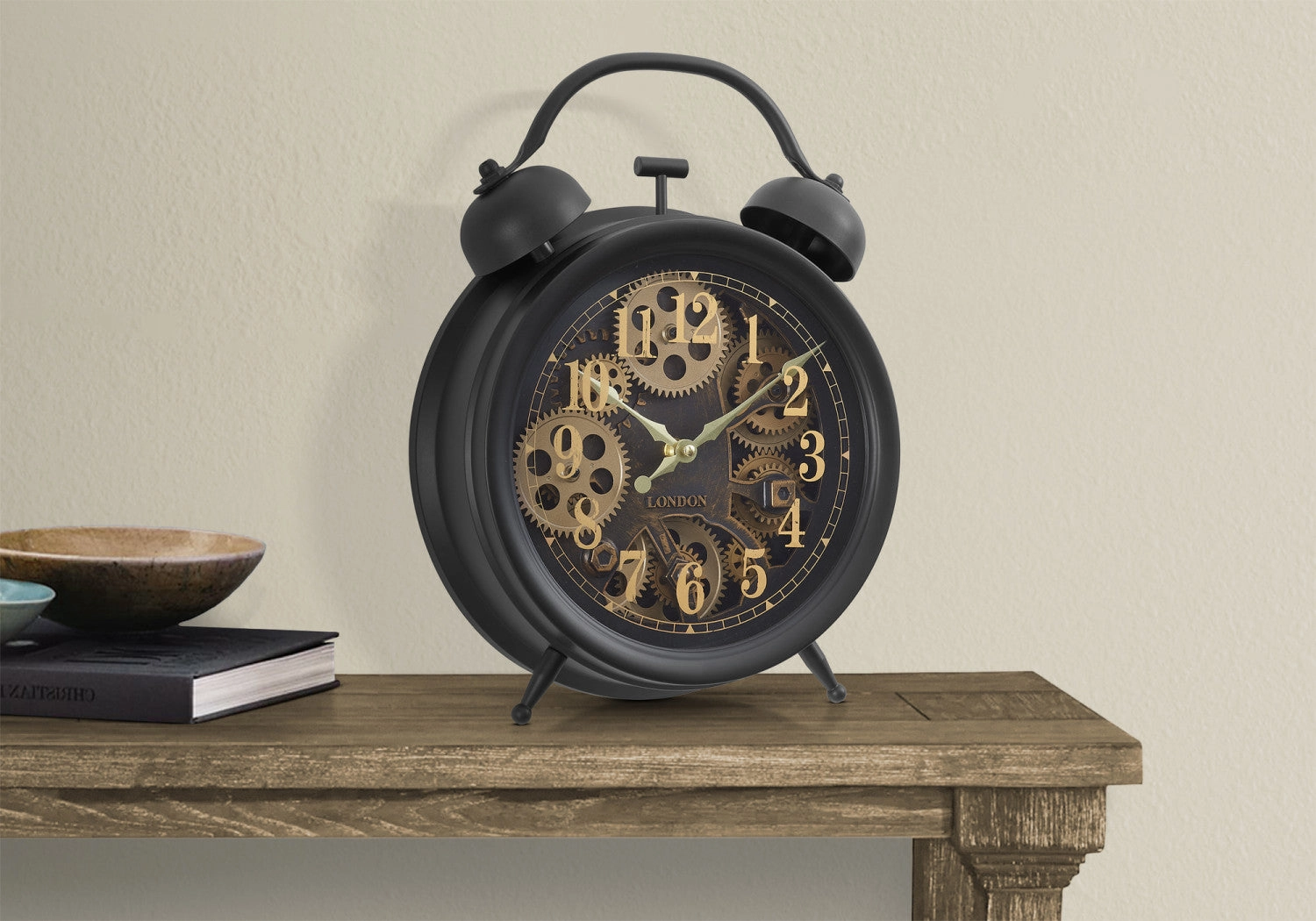 Aria Clock - Brown