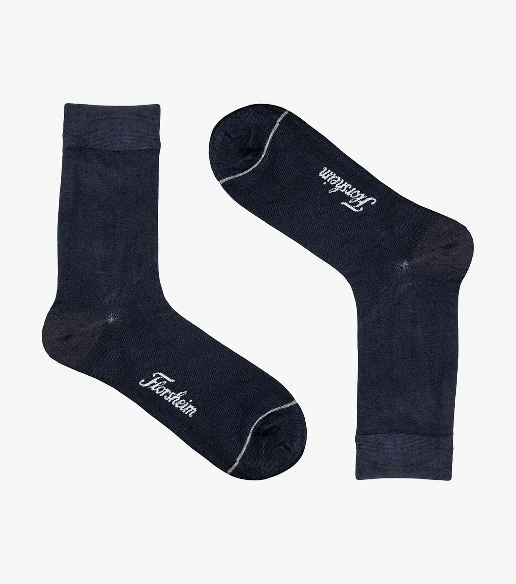 Bamboo Flat Crew Dress Socks