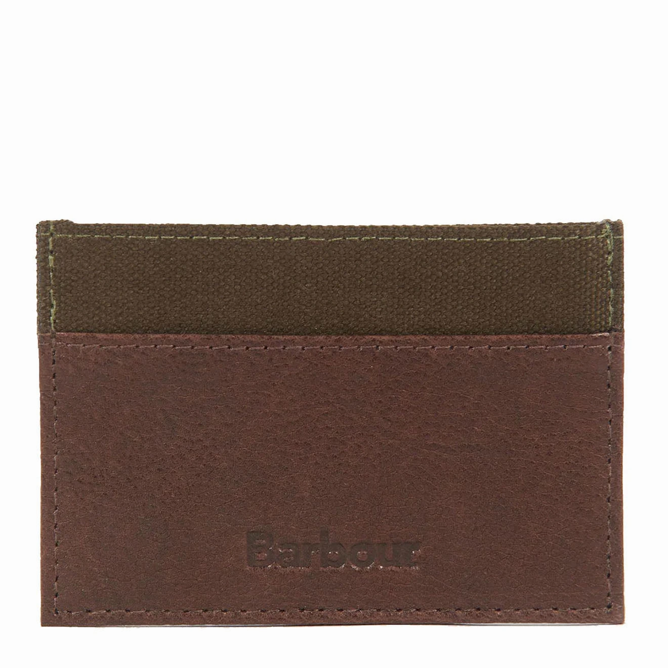 Barbour Padbury Card Holder Dark Brown