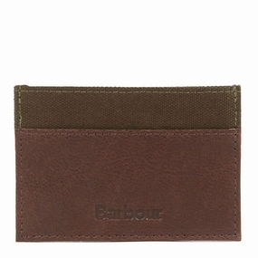 Barbour Padbury Card Holder Dark Brown