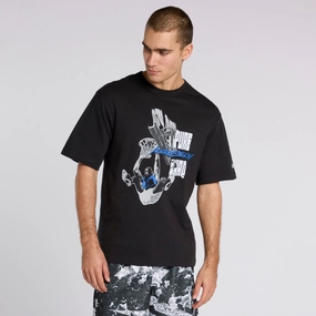 Basketball Shaq Graphic Tee Black