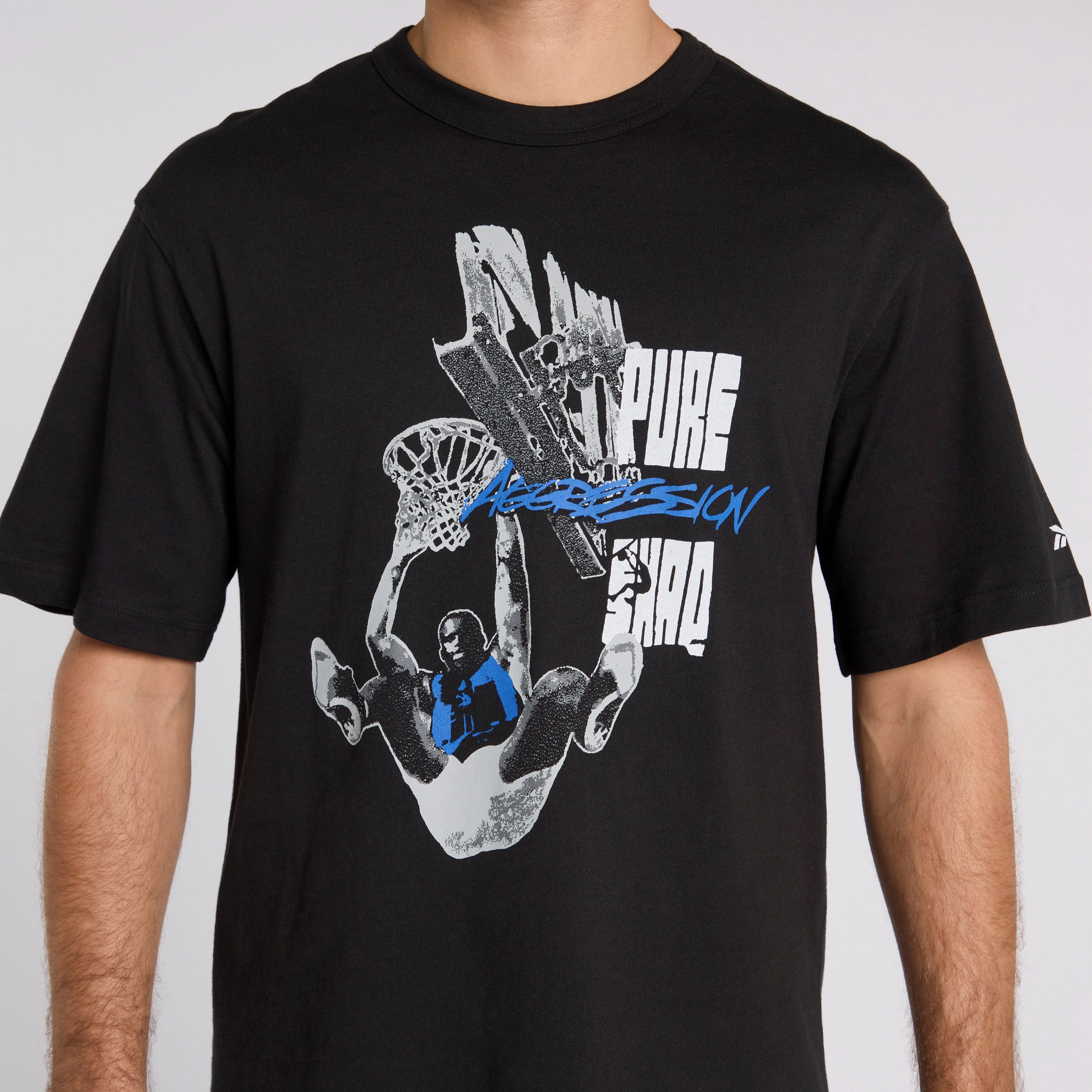 Basketball Shaq Graphic Tee Black