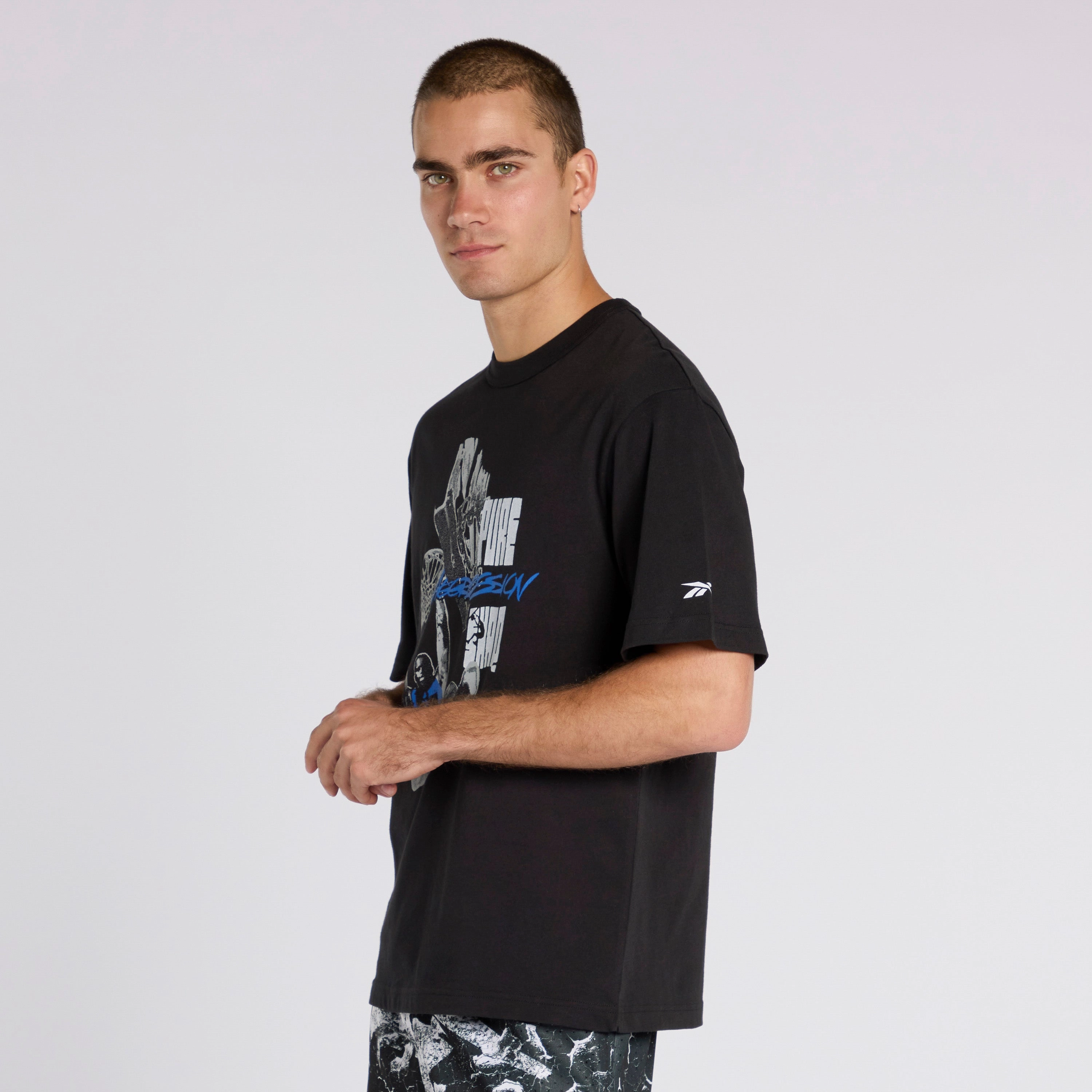 Basketball Shaq Graphic Tee Black