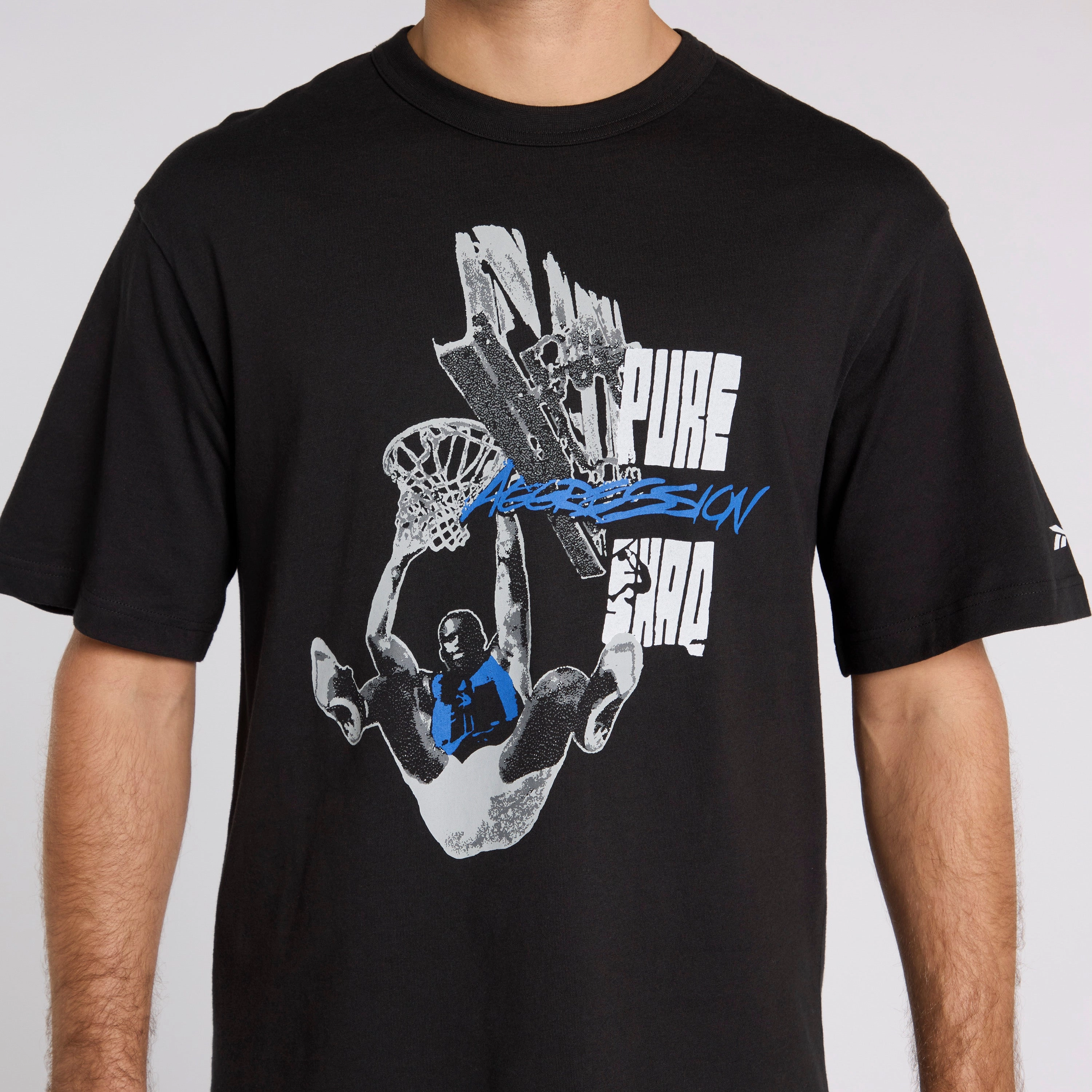 Basketball Shaq Graphic Tee Black