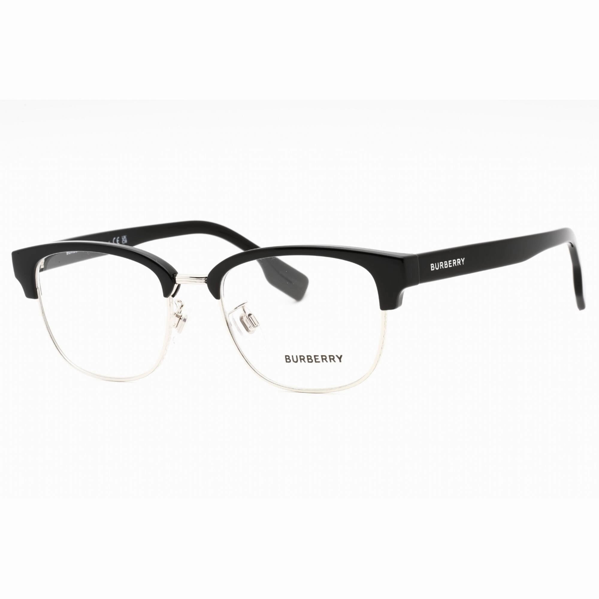 Burberry Men's Eyeglasses - Black Plastic Full Rim Oval Shape Frame | 0BE2351D 3001