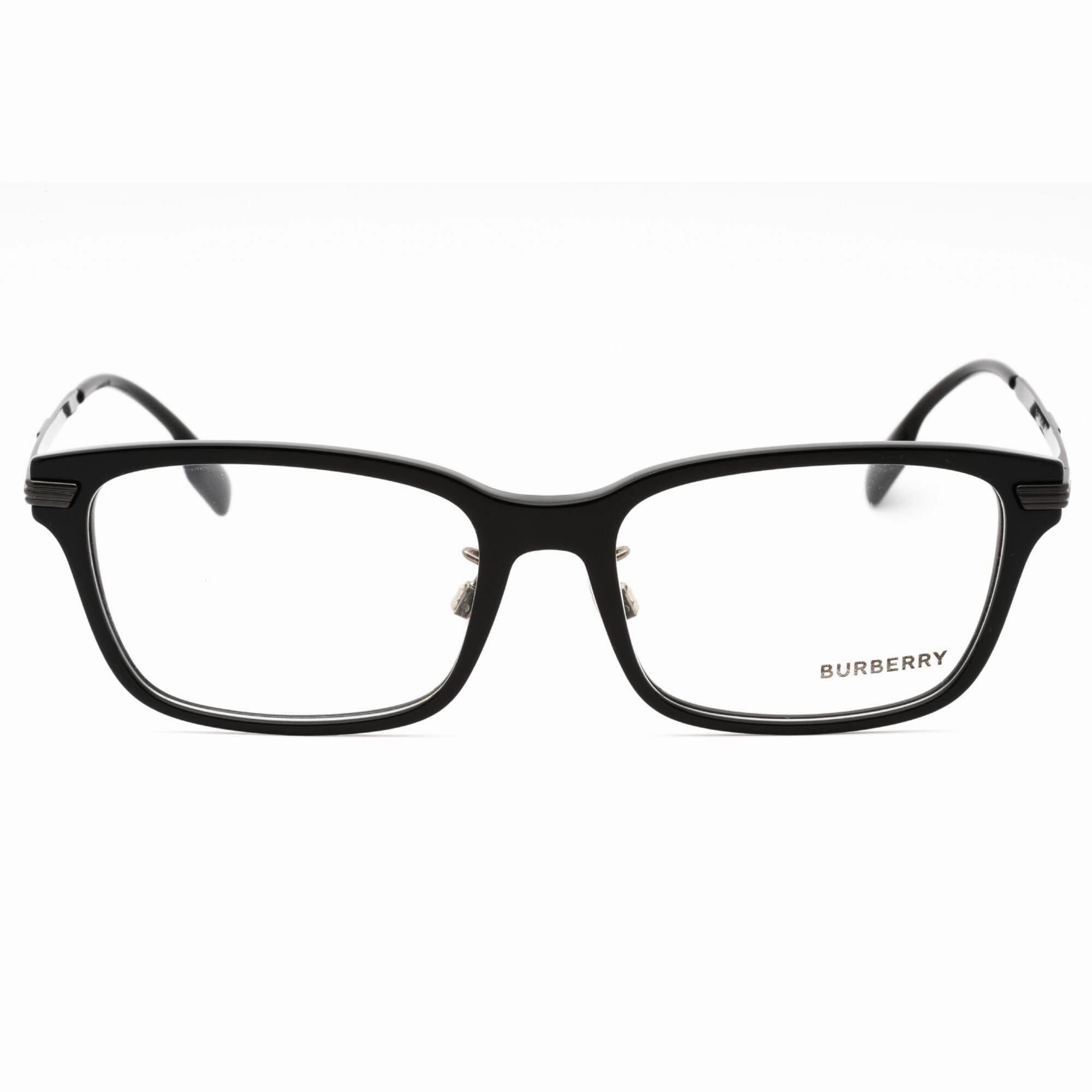Burberry Men's Eyeglasses - Black Plastic Full Rim Rectangular Frame | 0BE2362D 3001