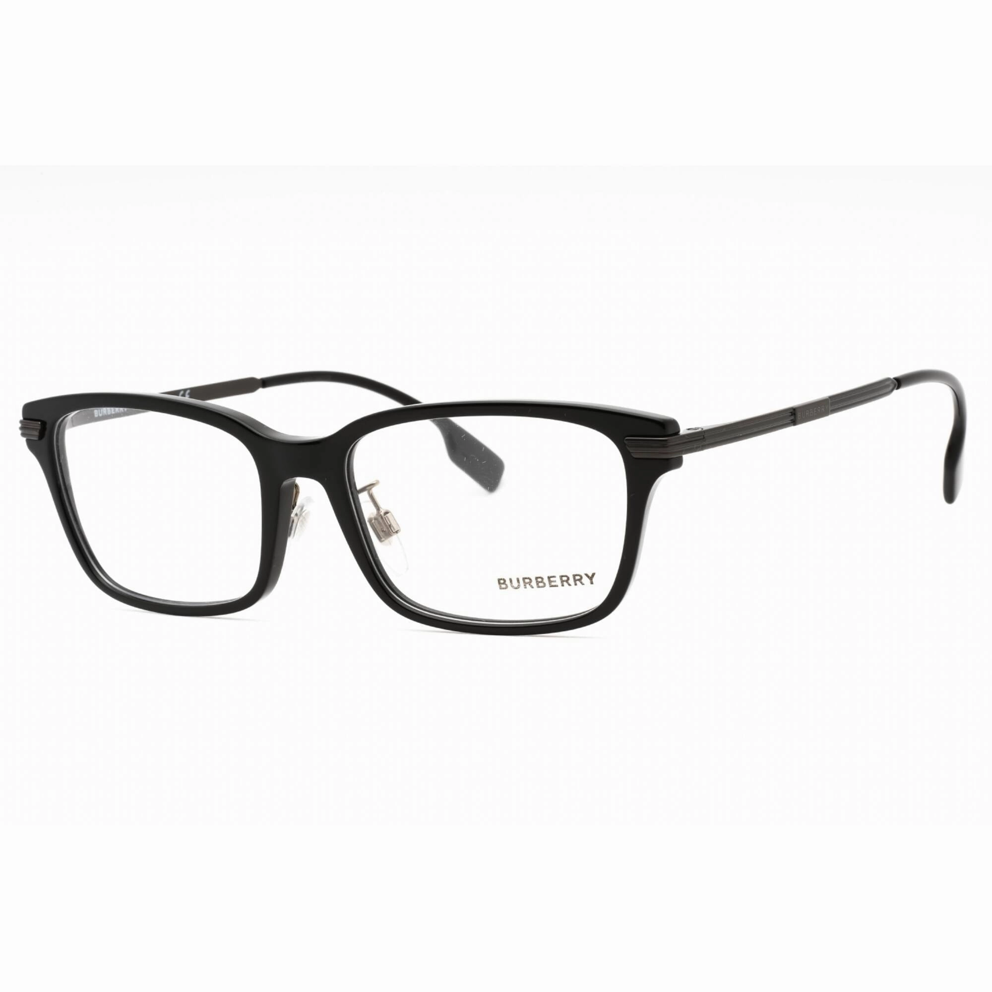 Burberry Men's Eyeglasses - Black Plastic Full Rim Rectangular Frame | 0BE2362D 3001