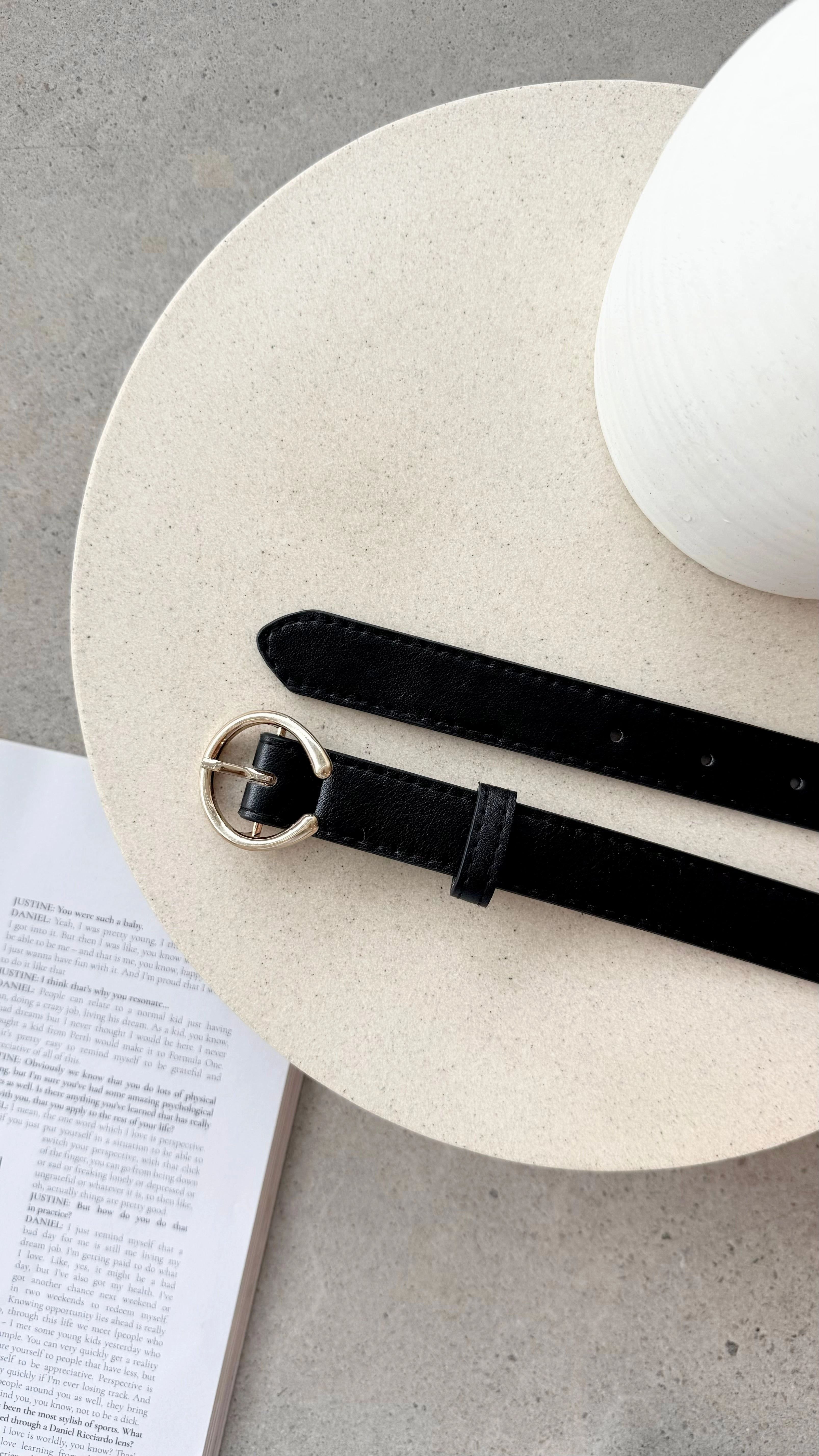 Calyn Belt - Black