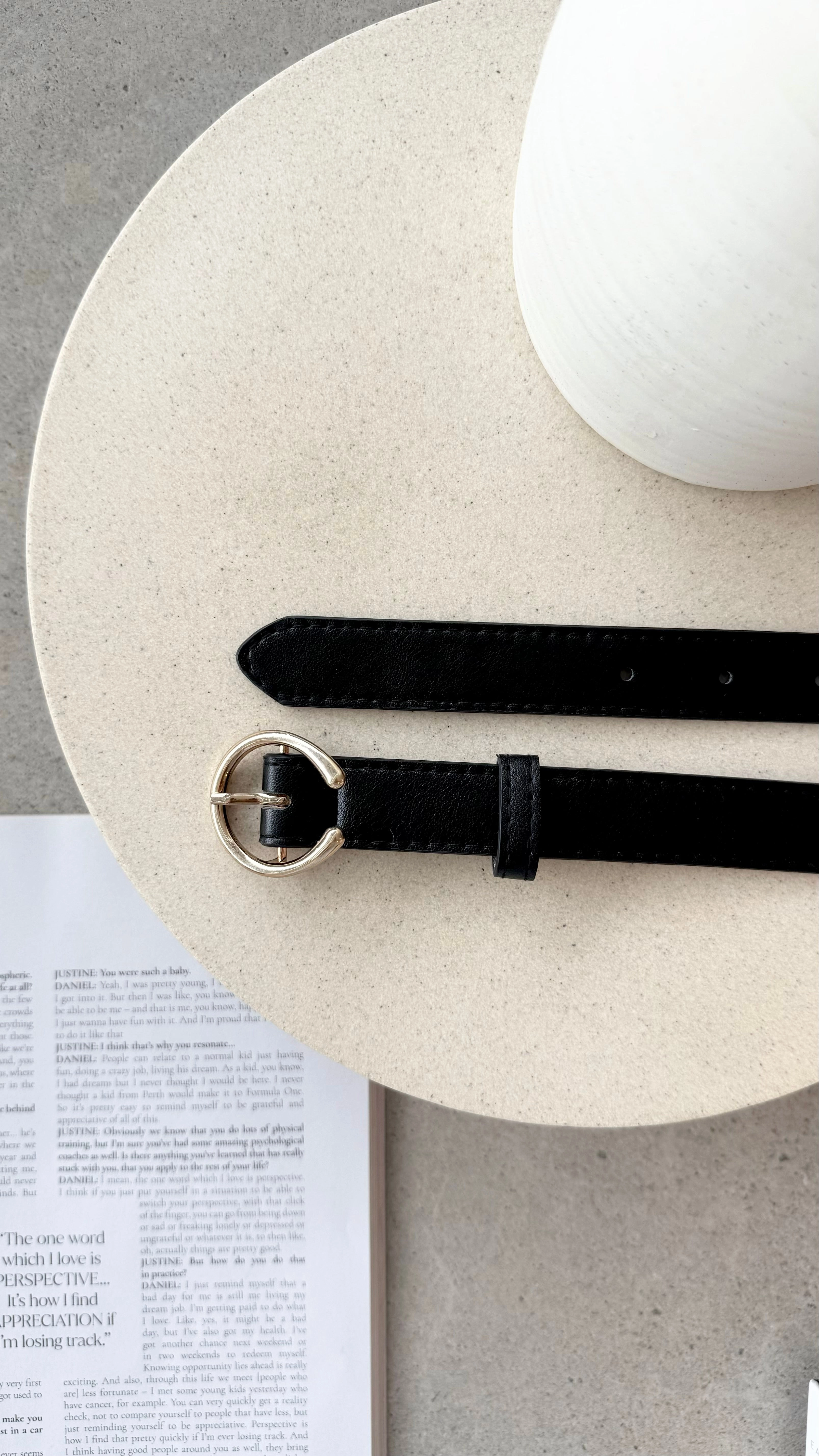 Calyn Belt - Black