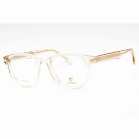 Carrera Men's Eyeglasses - Beige Plastic Full Rim Round Frame | CARRERA 331 010A 00