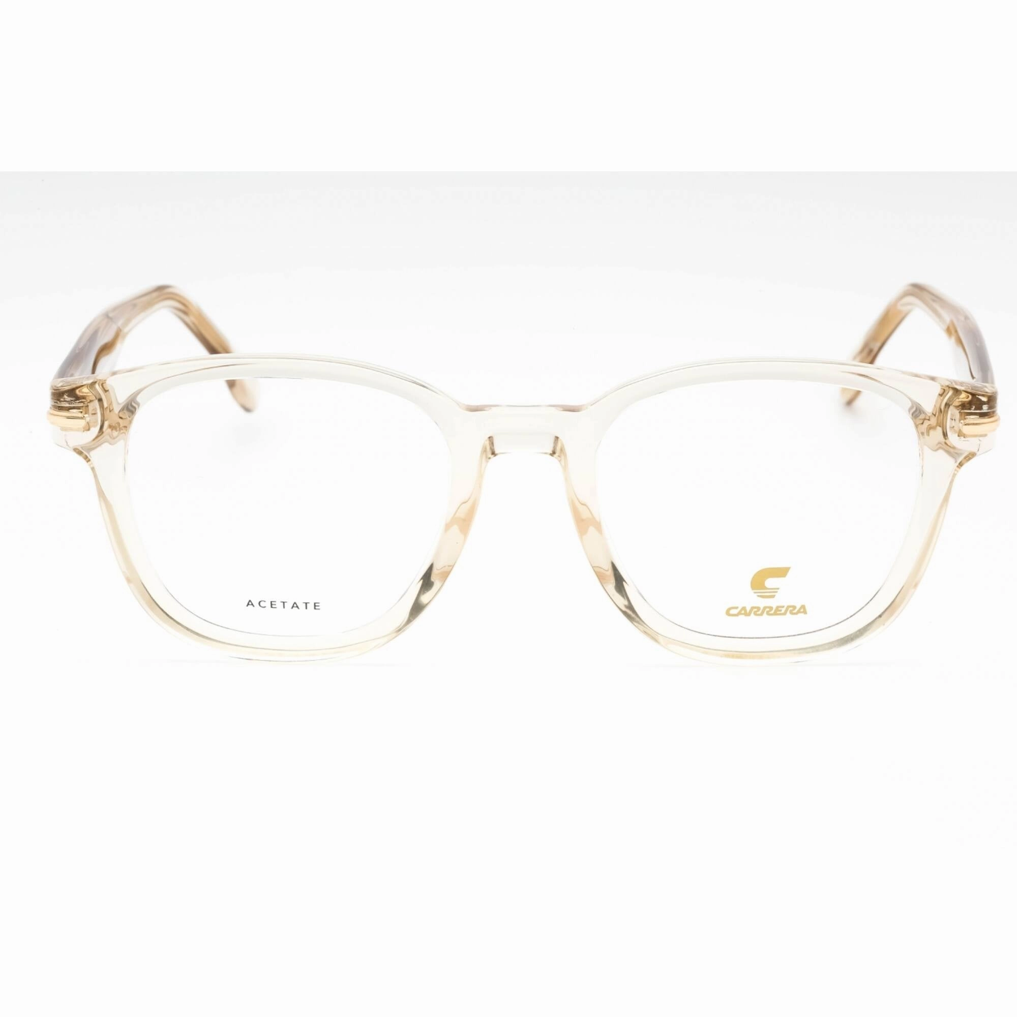 Carrera Men's Eyeglasses - Beige Plastic Full Rim Round Frame | CARRERA 331 010A 00