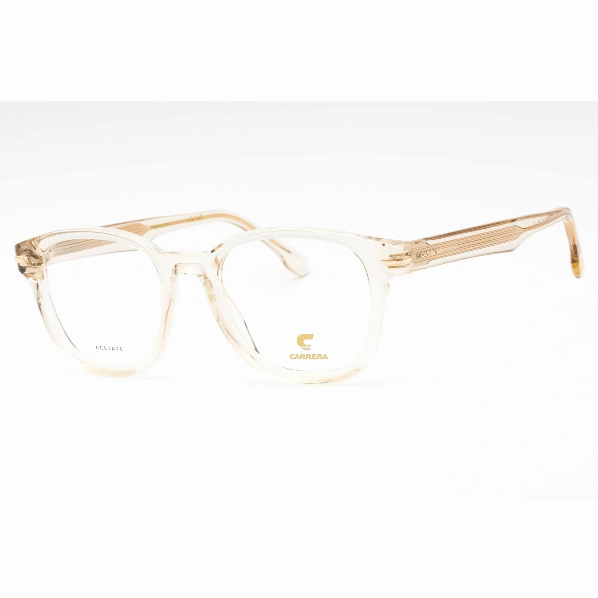 Carrera Men's Eyeglasses - Beige Plastic Full Rim Round Frame | CARRERA 331 010A 00