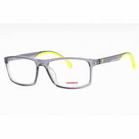 Carrera Men's Eyeglasses - Grey Full Rim Rectangular Frame | CARRERA 8872 0KB7 00
