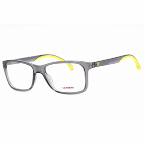 Carrera Men's Eyeglasses - Grey Full Rim Rectangular Frame | CARRERA 8880 0KB7 00