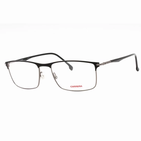 Carrera Men's Eyeglasses - Matte Black Metal Rectangular Frame | CARRERA 288 0003 00