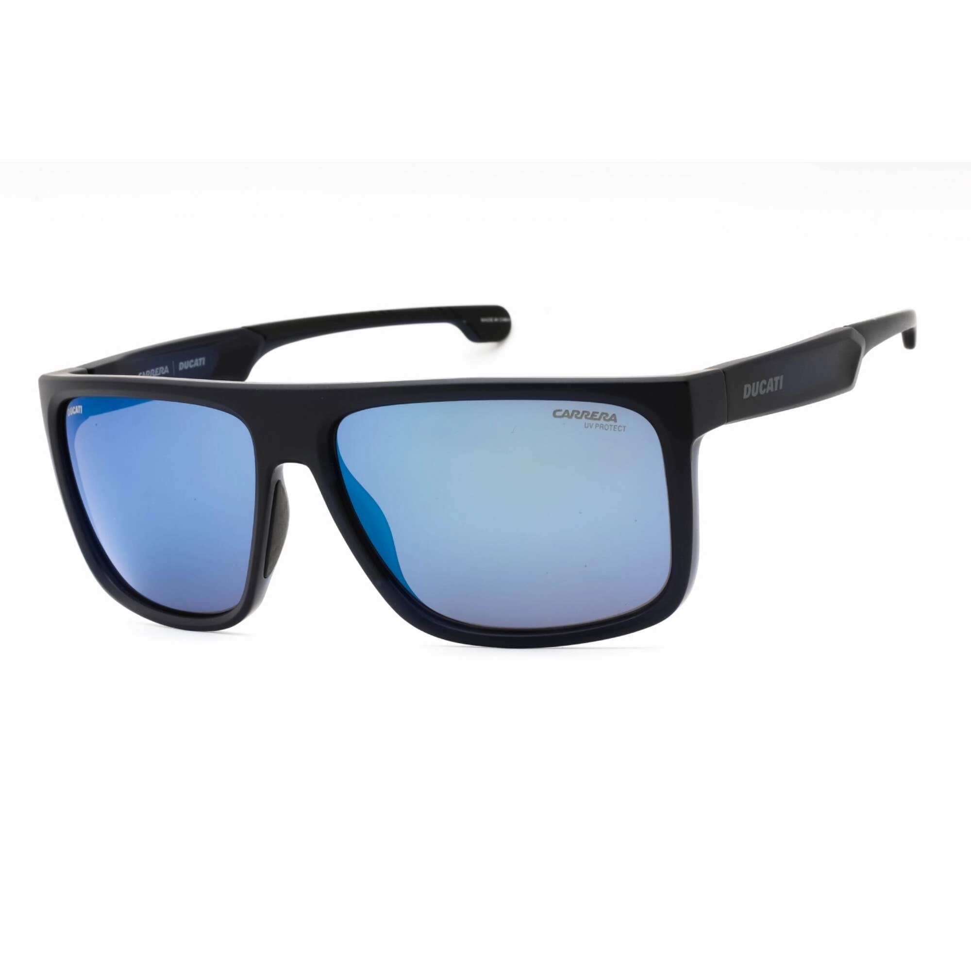 Carrera Men's Sunglasses - Blue Full Rim Rectangular Frame | CARDUC 011/S 0PJP XT