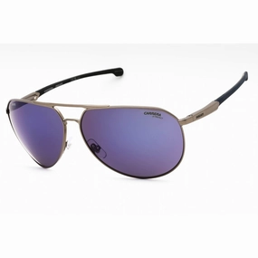 Carrera Men's Sunglasses - Matte Dark Ruthenium Blue Full Rim | CARDUC 030/S 0V6D XT