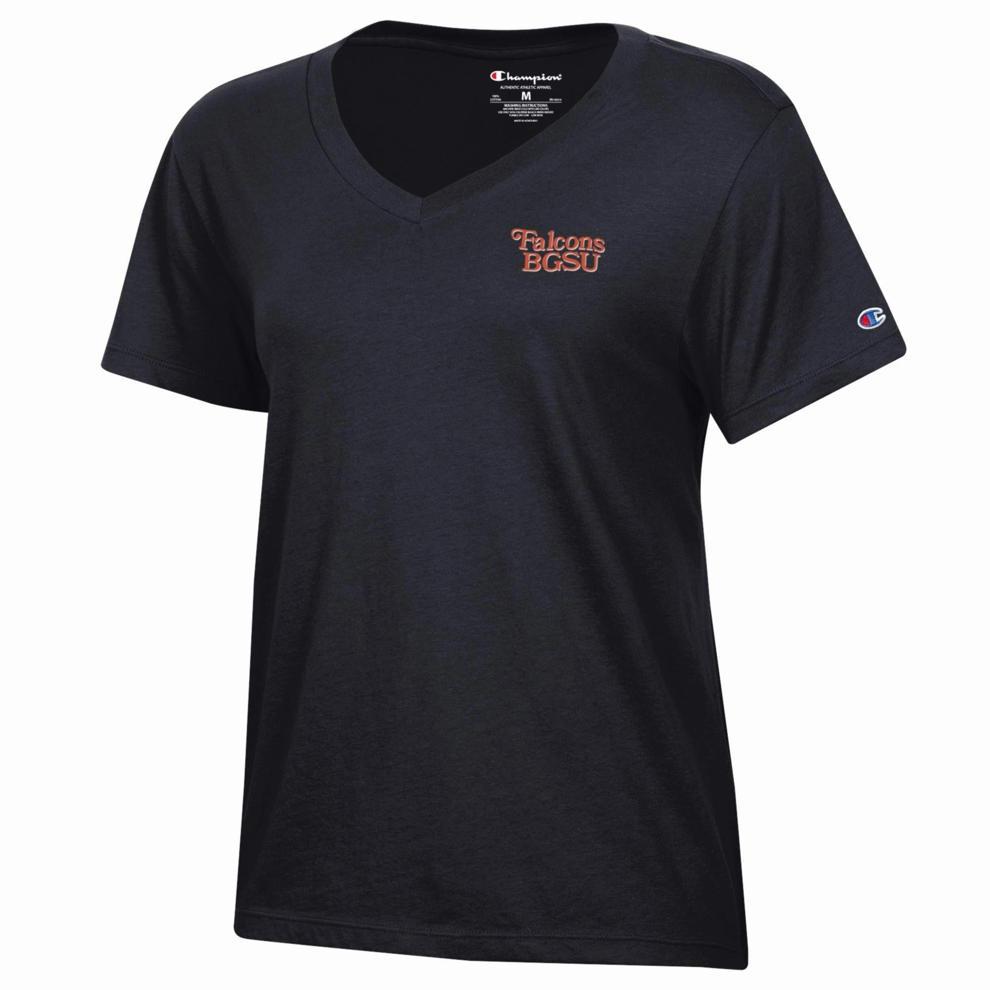 Champion Ladies Falcons BGSU Vneck Tee