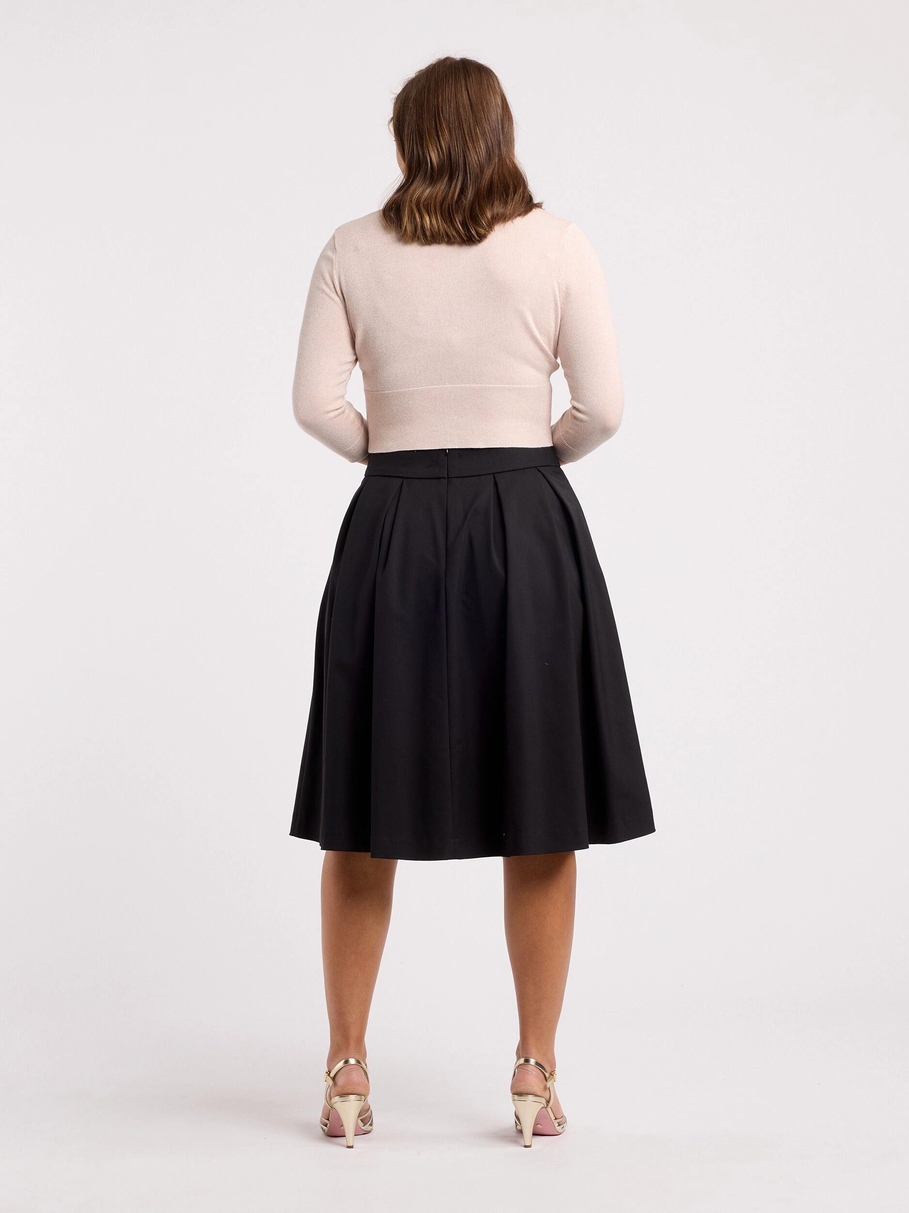 Chessie Shimmer 3/4 Sleeve Cardi