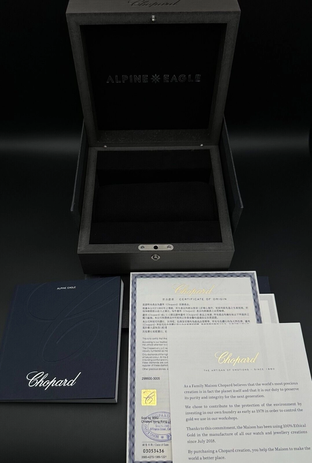 Chopard Alpine Eagle 41 Cadence 8hf 298600-3005 Titanium 41mm Automatic Watch - 2022