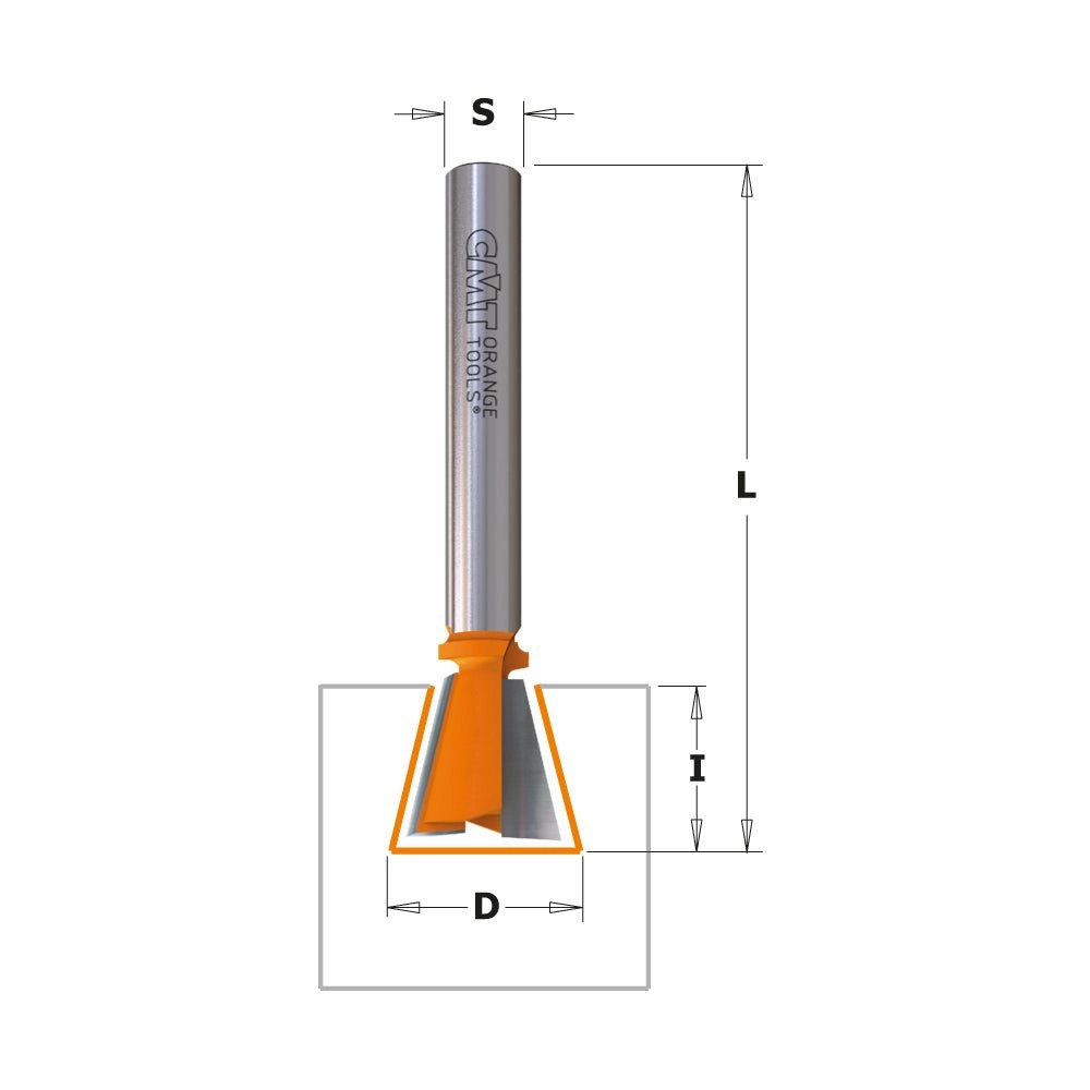 CMT 818.142.11 -  DOVETAIL ROUTER BIT