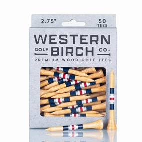 Colonial Signature Striped Golf Tee