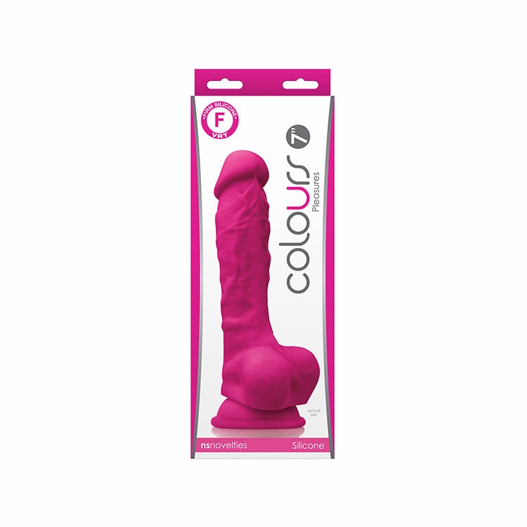 Colours Firm Silicone 7in Dildo