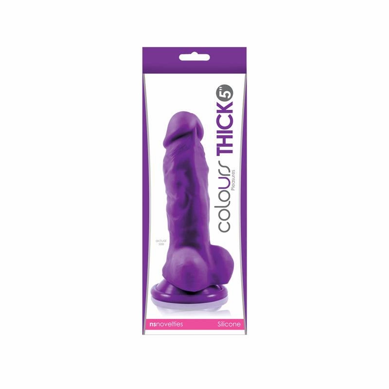 Colours Thick Silicone 5in Dildo