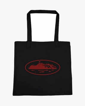 CORTEIZ TOTE BAG BLACK AND RED (NEW)