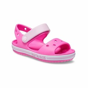 Crocs 211055-6QQ-C8 Toddler & Kids Bayaband Sandal Electric Pink, 8 Toddler