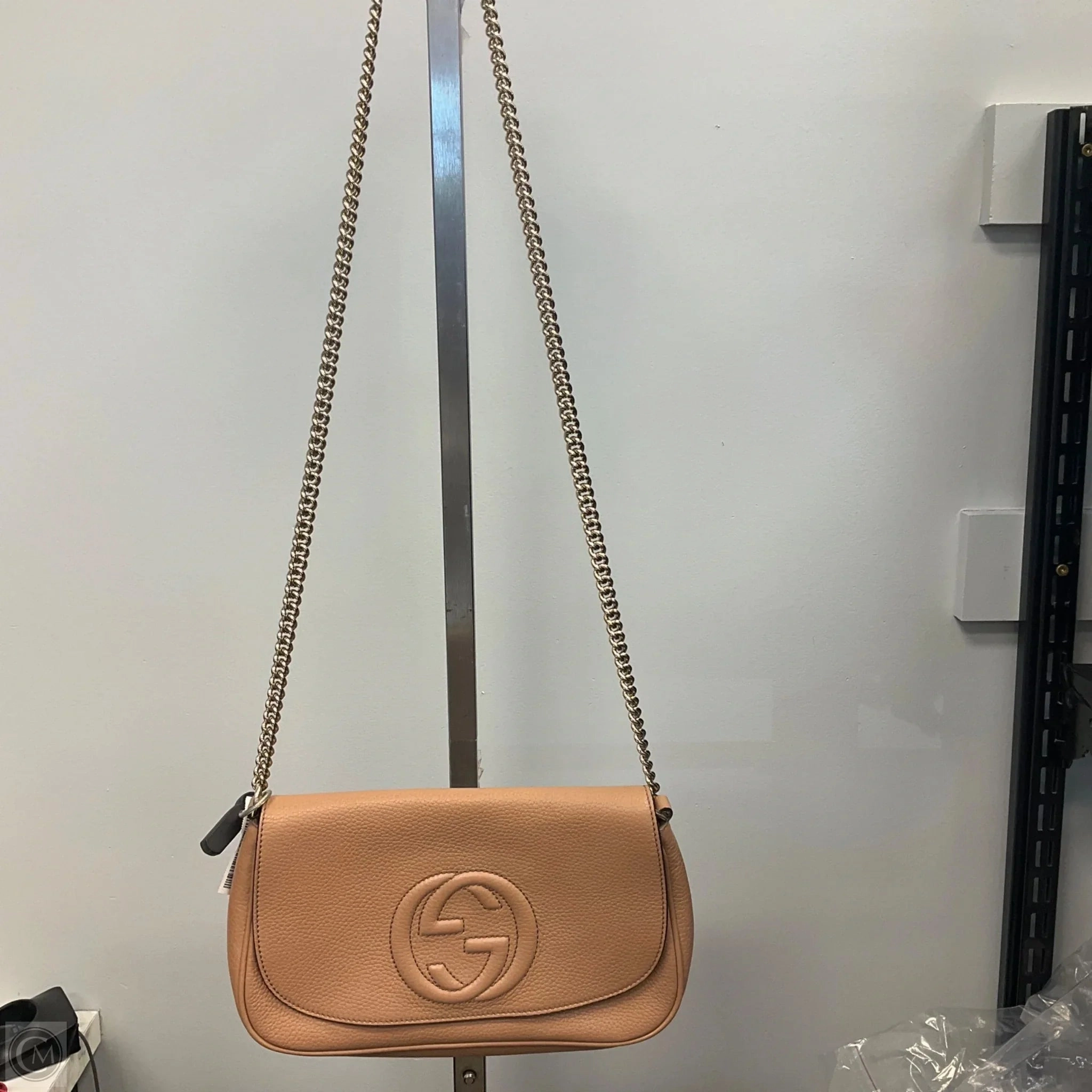 Crossbody Luxury Designer By Gucci, Size: Large